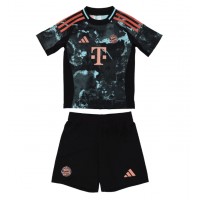 Echipament fotbal Bayern Munich Tricou Deplasare 2024-25 pentru copii maneca scurta (+ Pantaloni scurti)